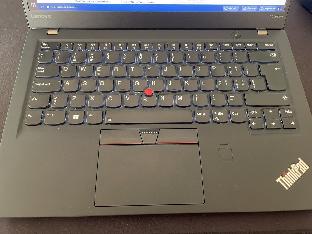 Portátil Lenovo Thinkpad X1 Carbon - como novo