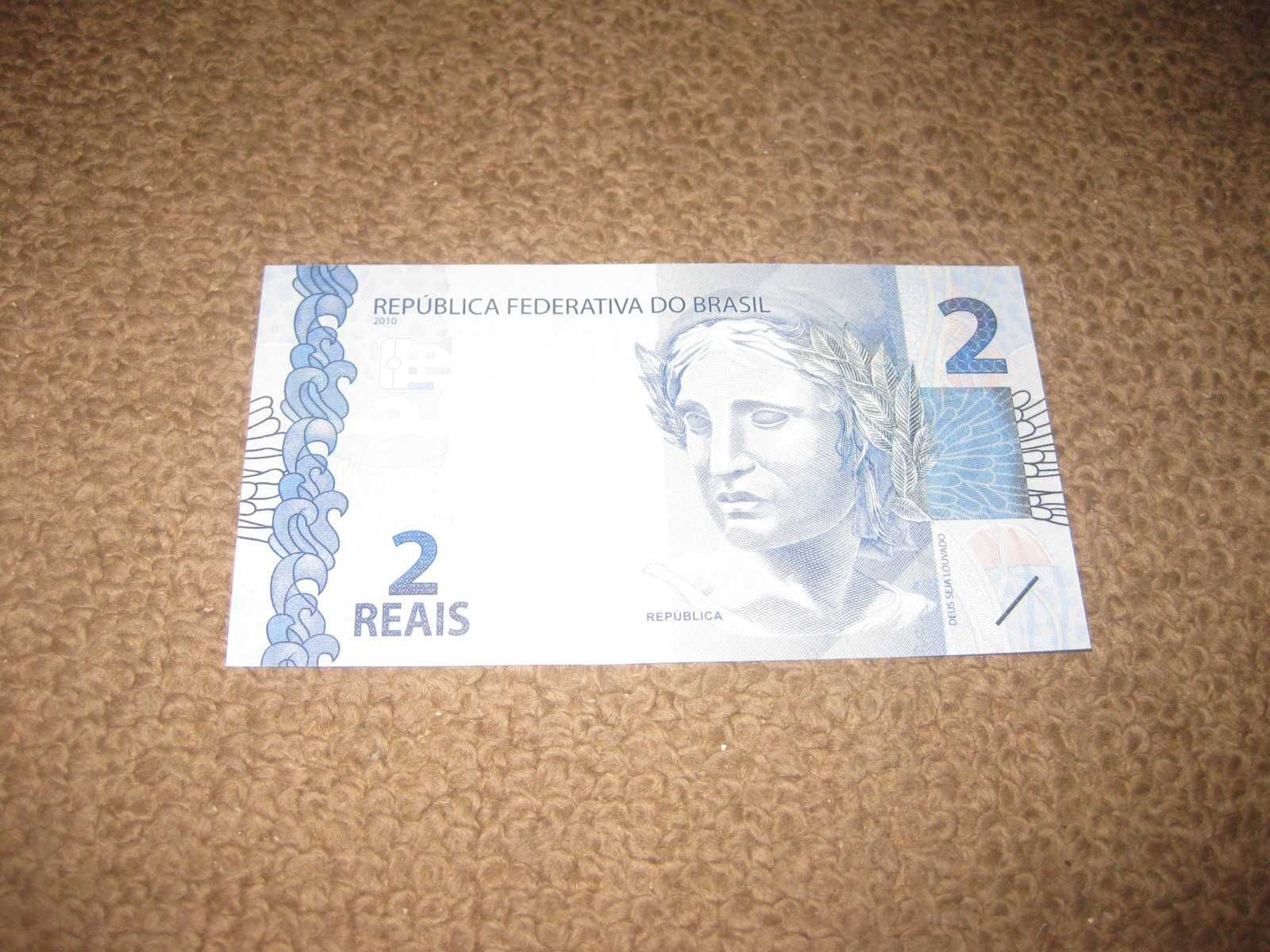 Nota do Brasil "2 Reais" UNC