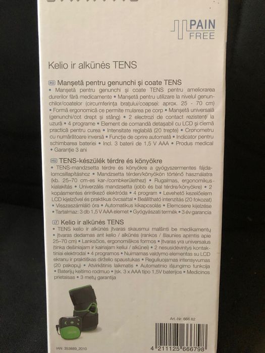 Joelheira e cotoveleira para atenuação de dores