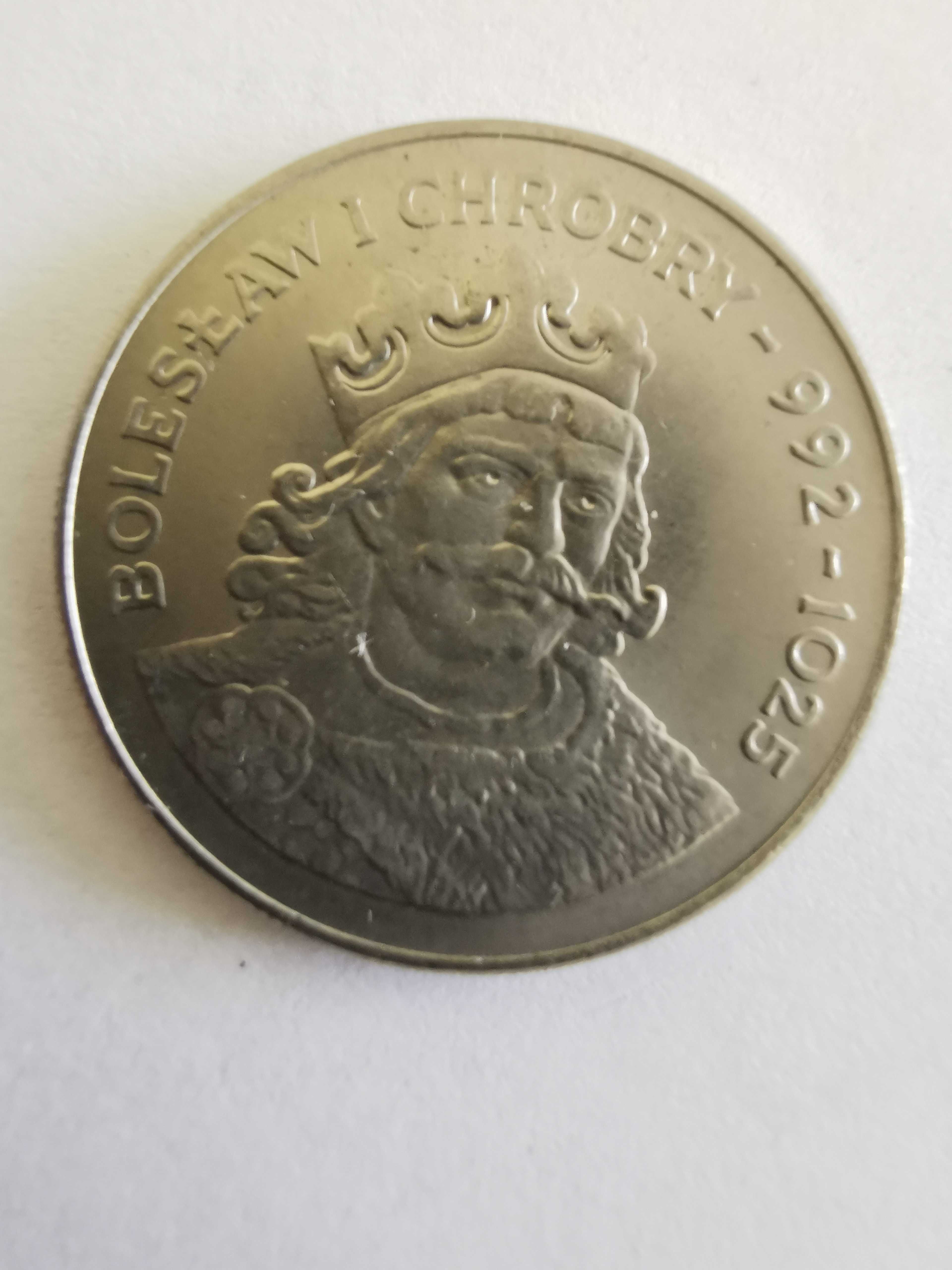 Moneta 50 zł z 1980 Bolesław I Chrobry