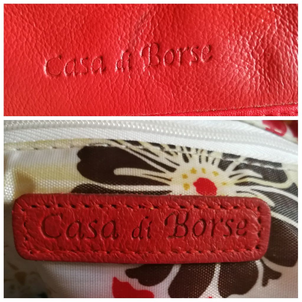 Сумка кожаная Casa di Borse Италия