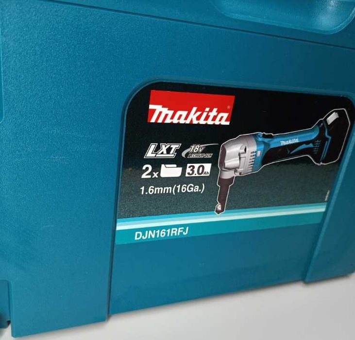 Nożyce do blach falistych 2x3Ah MAKITA DJN161RFJ