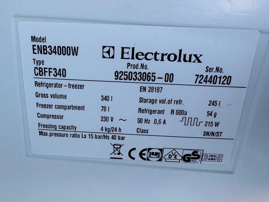 Холодильник б/в Electrolux крапельний #07244