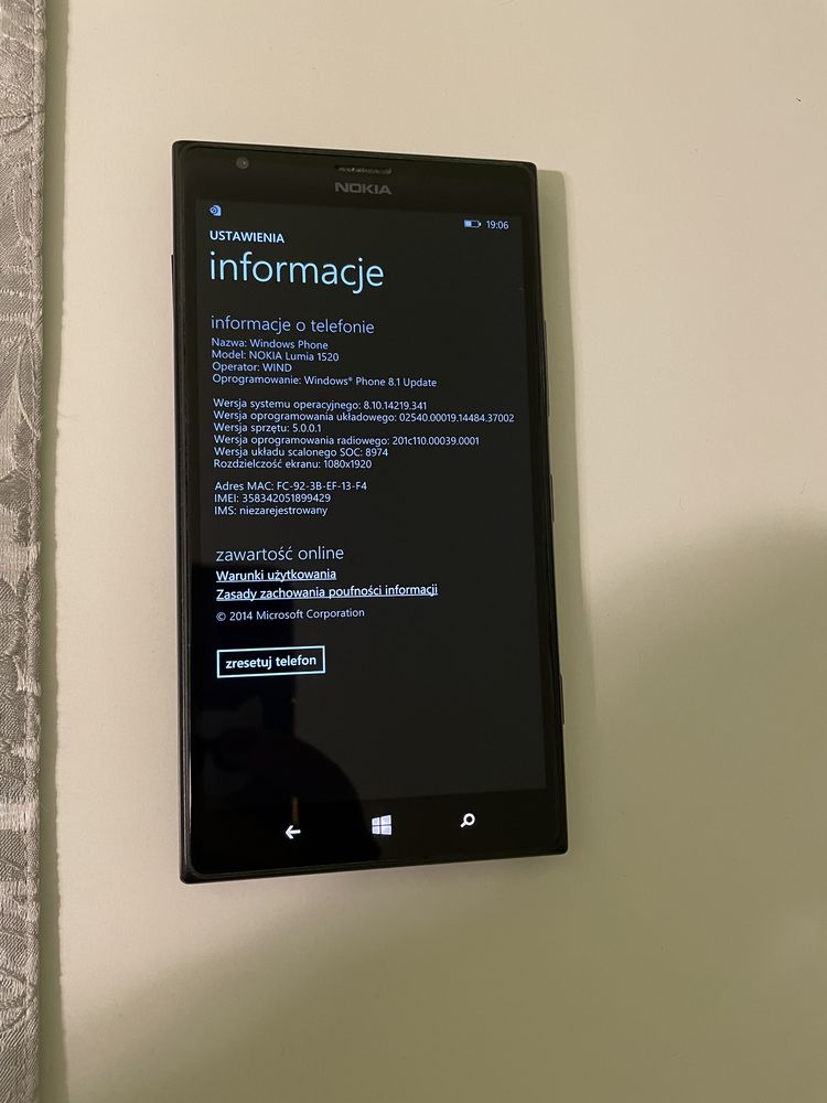 Nokia Lumia 1520