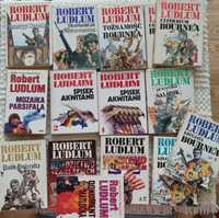 Robert Ludlum zestaw 26 książek sensacyjnych