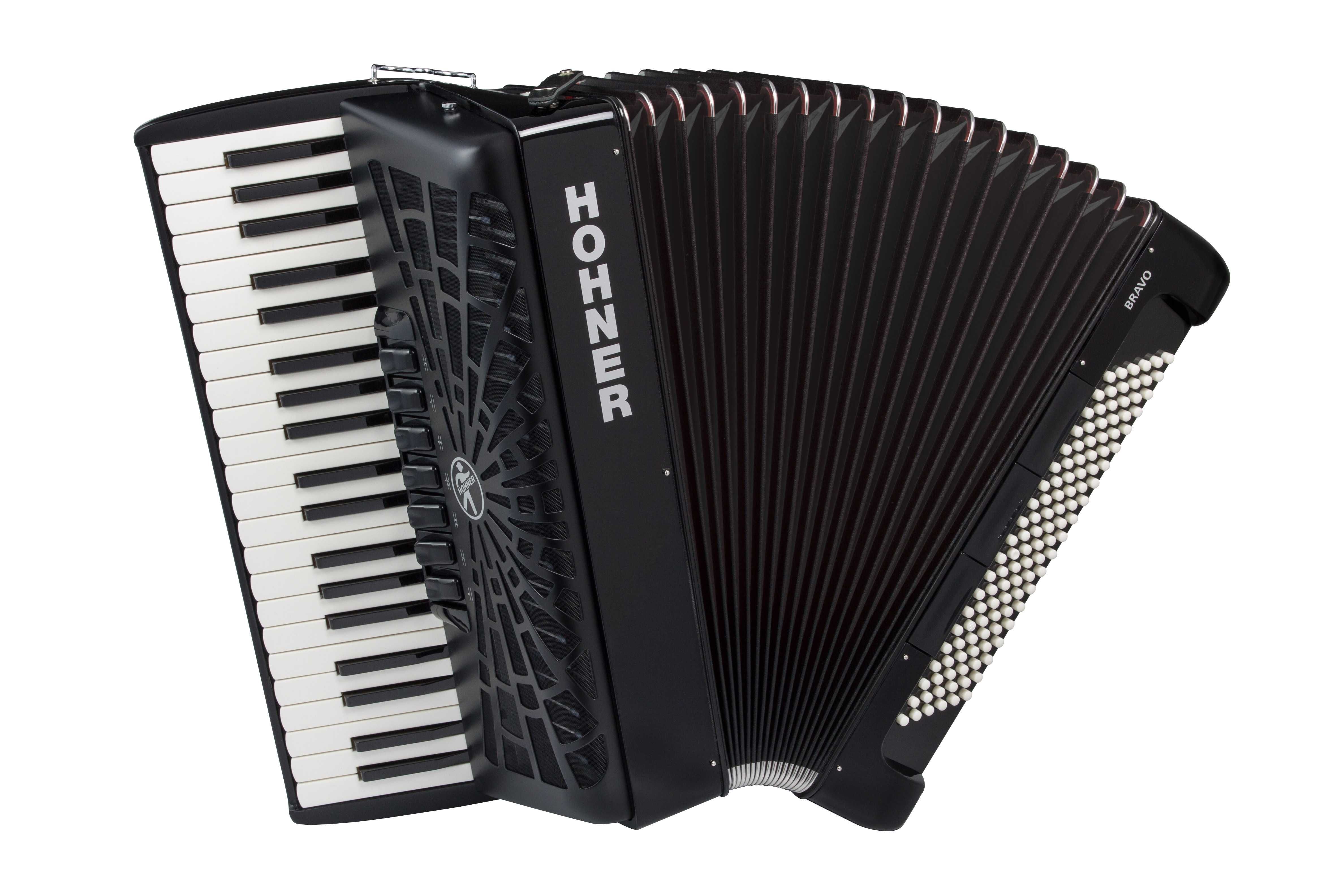 HOHNER Bravo III - Akordeon 120 Basów Czerwony + POKROWIEC
