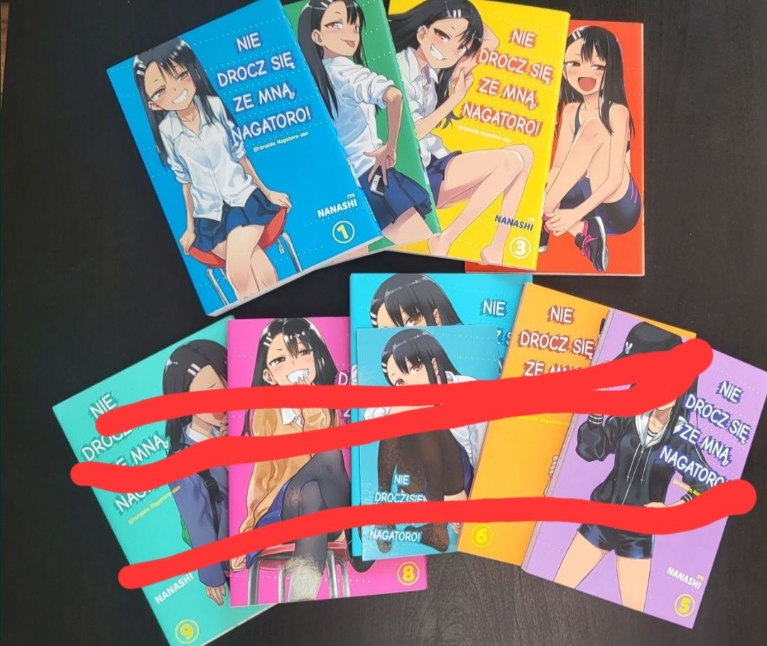 Nie drocz się ze mną, Nagatoro! Tomy 1-4