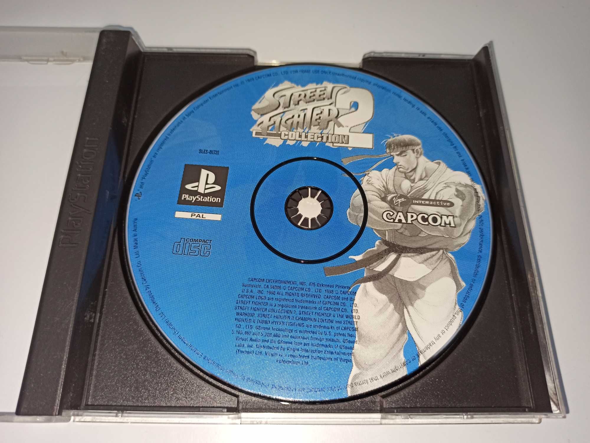 sony psx psone STREET FIGHTER COLLECTION 2 bijatyka 3 gry ANG 5/6