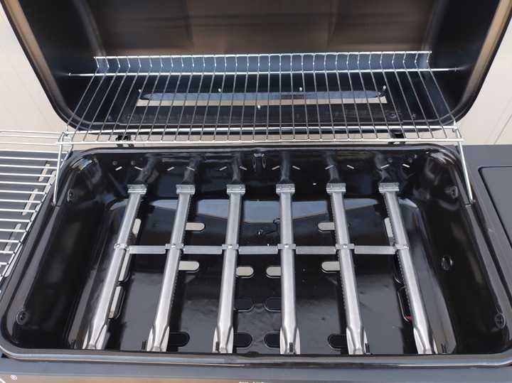 Grill Gazowy  GRILL MEISTER  6+1  17.3 kW 6+1 KÓŁKA NOWY z reduktorem