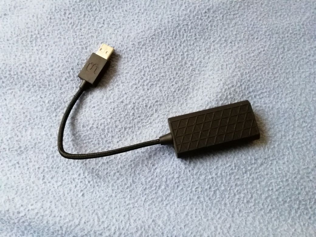 Karta dźwiękowa SPC Gear VIRO adapter USB kabel słuchawki

https://spc