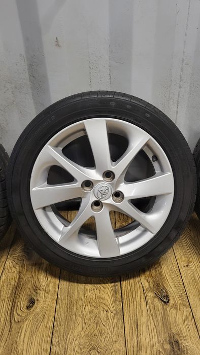Felgi Toyota 16" 4x100 z oponami 195/50 R16 Yaris III IV 3 4