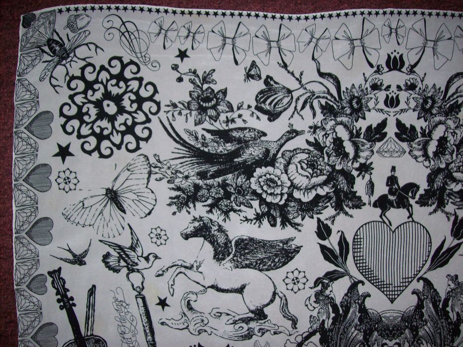 Mercel Wenders World Heritage apaszka jedwab