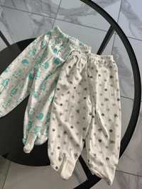 Новий дитячий одяг набір 3 шт повзунки штани для немовлят