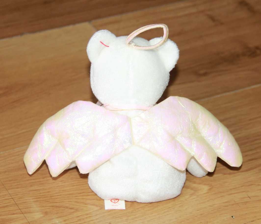 Ty Beanie Baby Babies Bear Halo 1998 Anioł aniołekmiś komunia chrzest