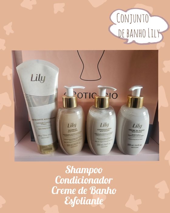 Conjunto lily- cabelo
