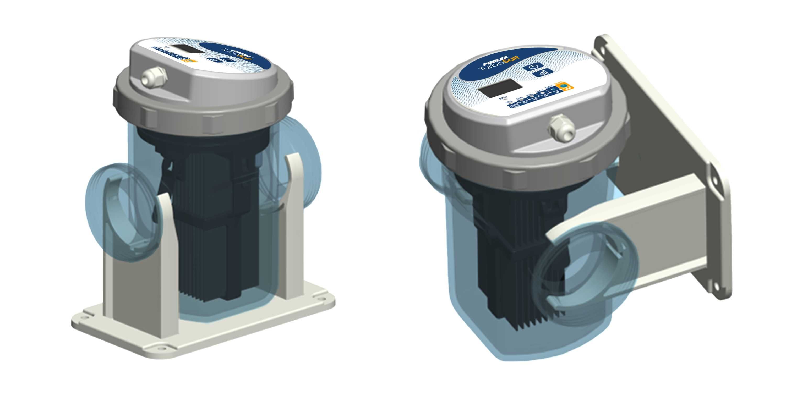 Eletrolisador de sal Poolex Turbo Salt Mod 600 - piscina de 60m3 12g/h