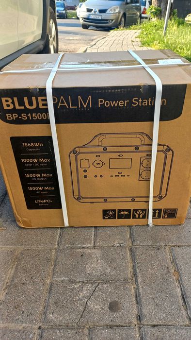 Зарядна станція BLUEPALM Power Station BP-S1500F LiFePO4 1568 Вт·год