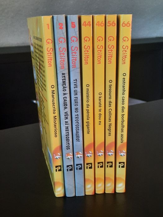 Pack livros Geronimo Stilton
