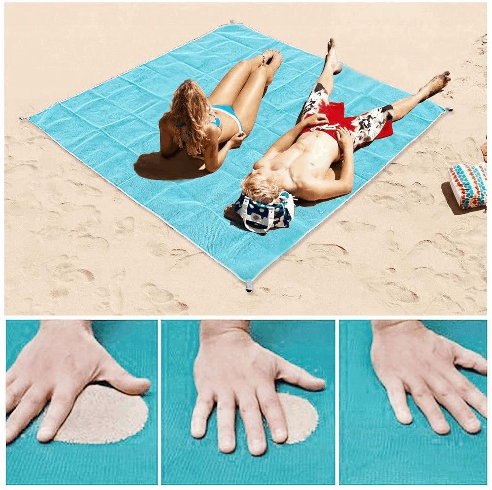 Mata plażowa koc SAND FREE 200cm x 200cm