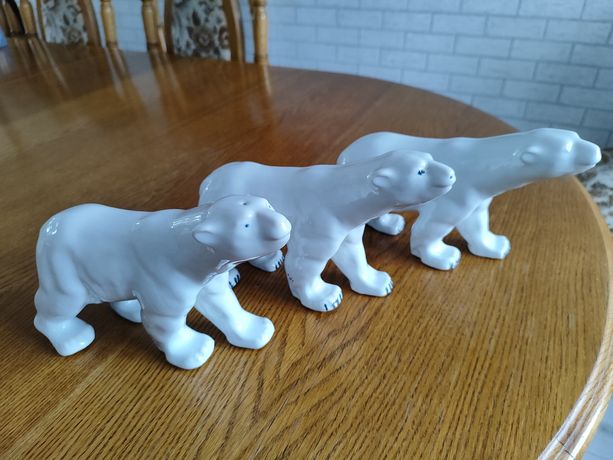 Niedźwiedzie polarne figurki 3 szt.