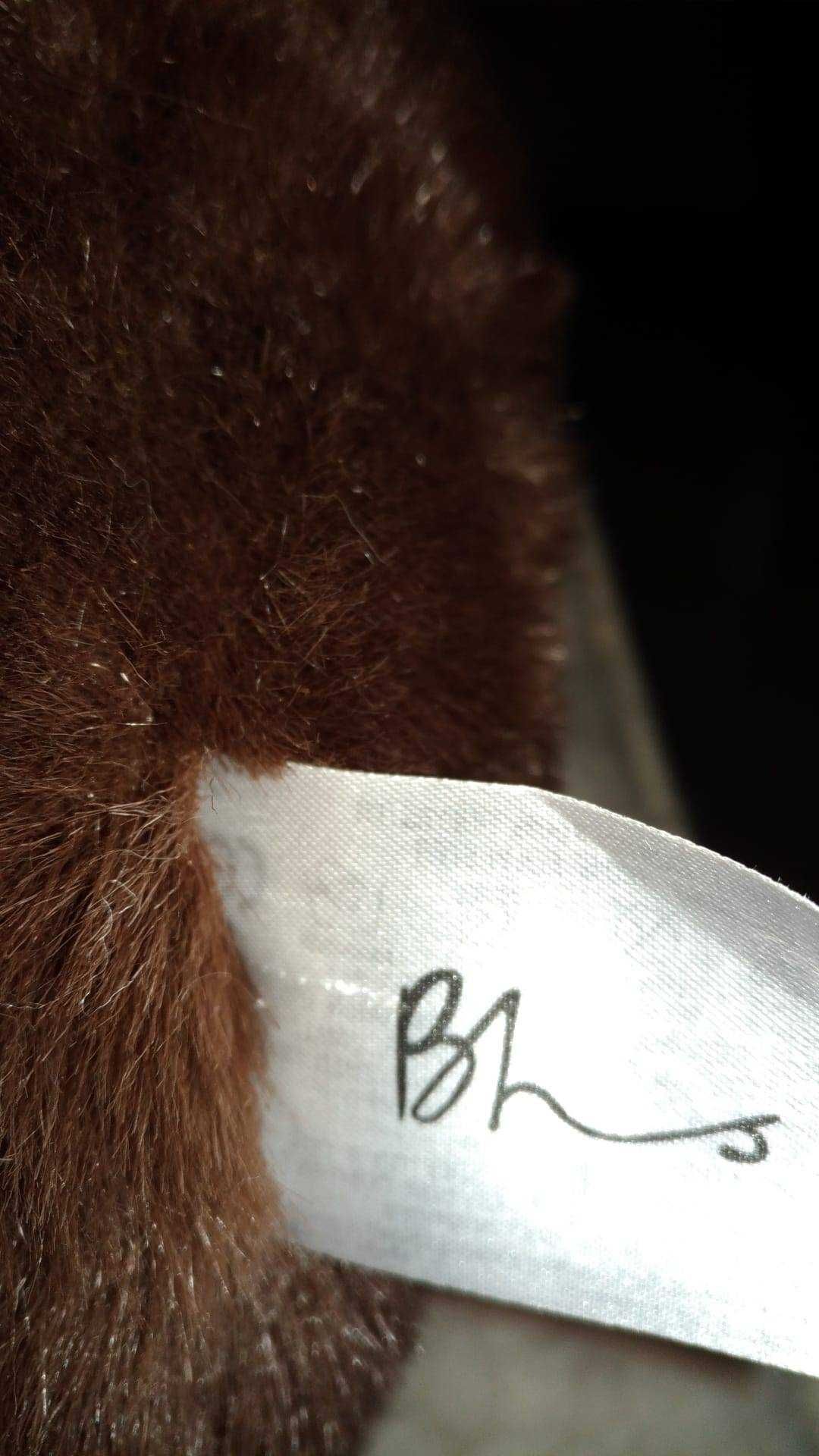 Maskotka pluszowy Łoś renifer miś w szaliku duży świąteczny BLS 55cm
