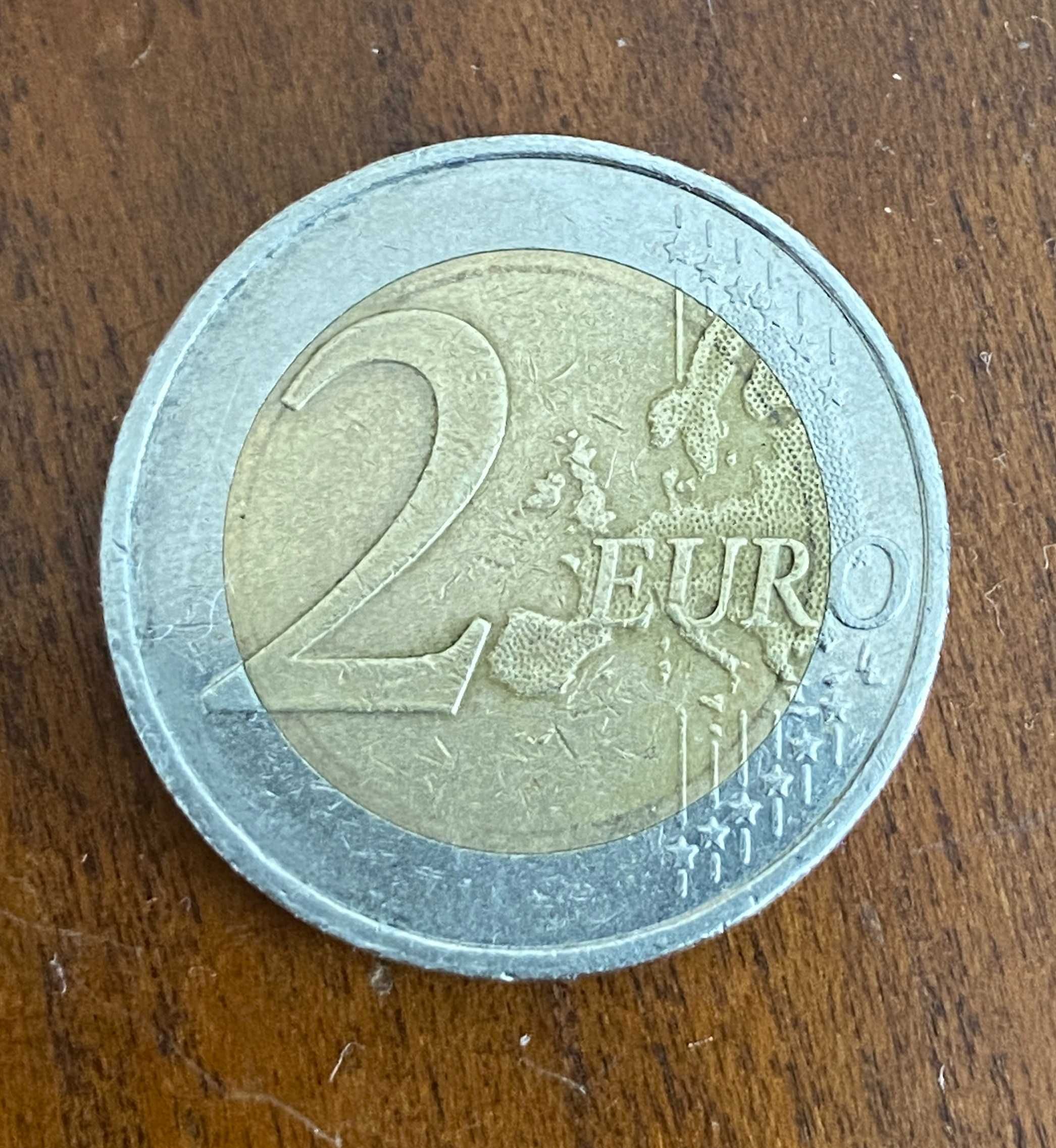 moeda rara 2 euros