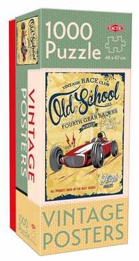 Puzzle 1000 Vintage Old School Gear Racers, Tactic