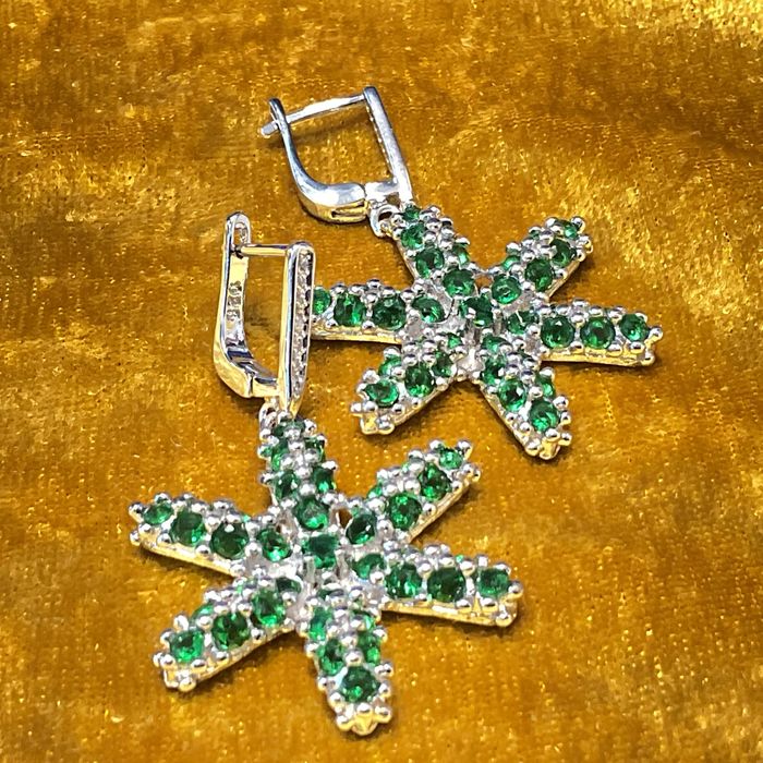 Brincos prata 925 ,medida 5 cm