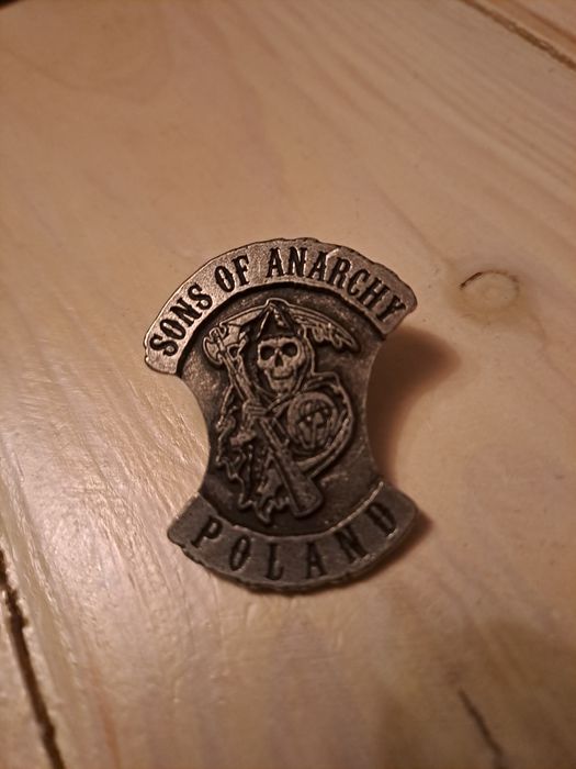 Blaszka klub motocyklowy Sons of Anarchy Poland