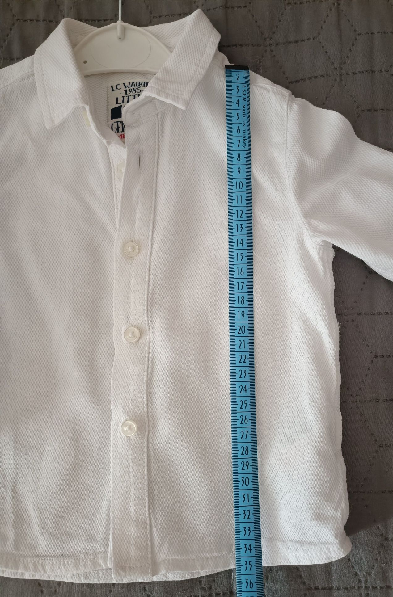 Сорочка біла дитяча LC WAIKIKI. Розмір 86  (12-18місяців)