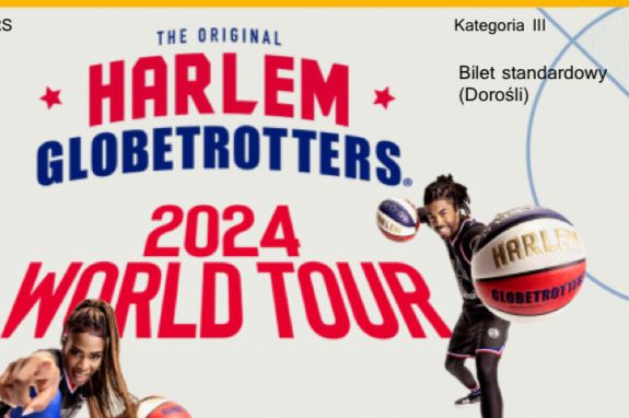 The Harlem Globetrotters 4 bilety