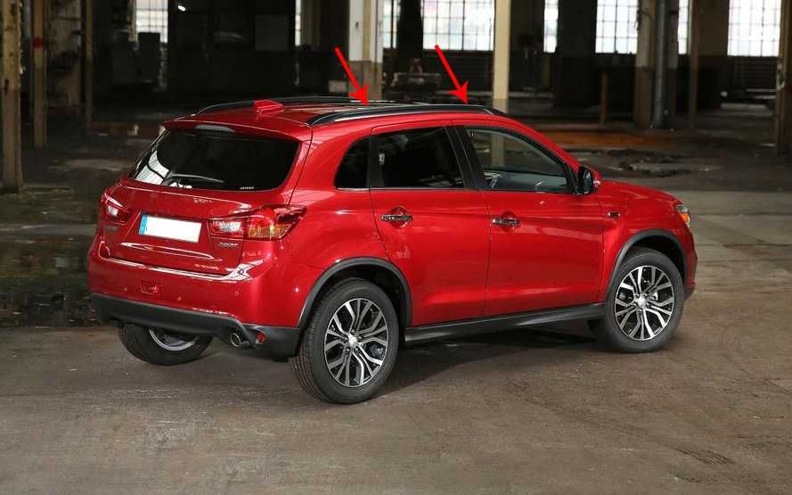 Рейлинги рейлінги багажник Mitsubishi ASX outlander sport 2010-2022