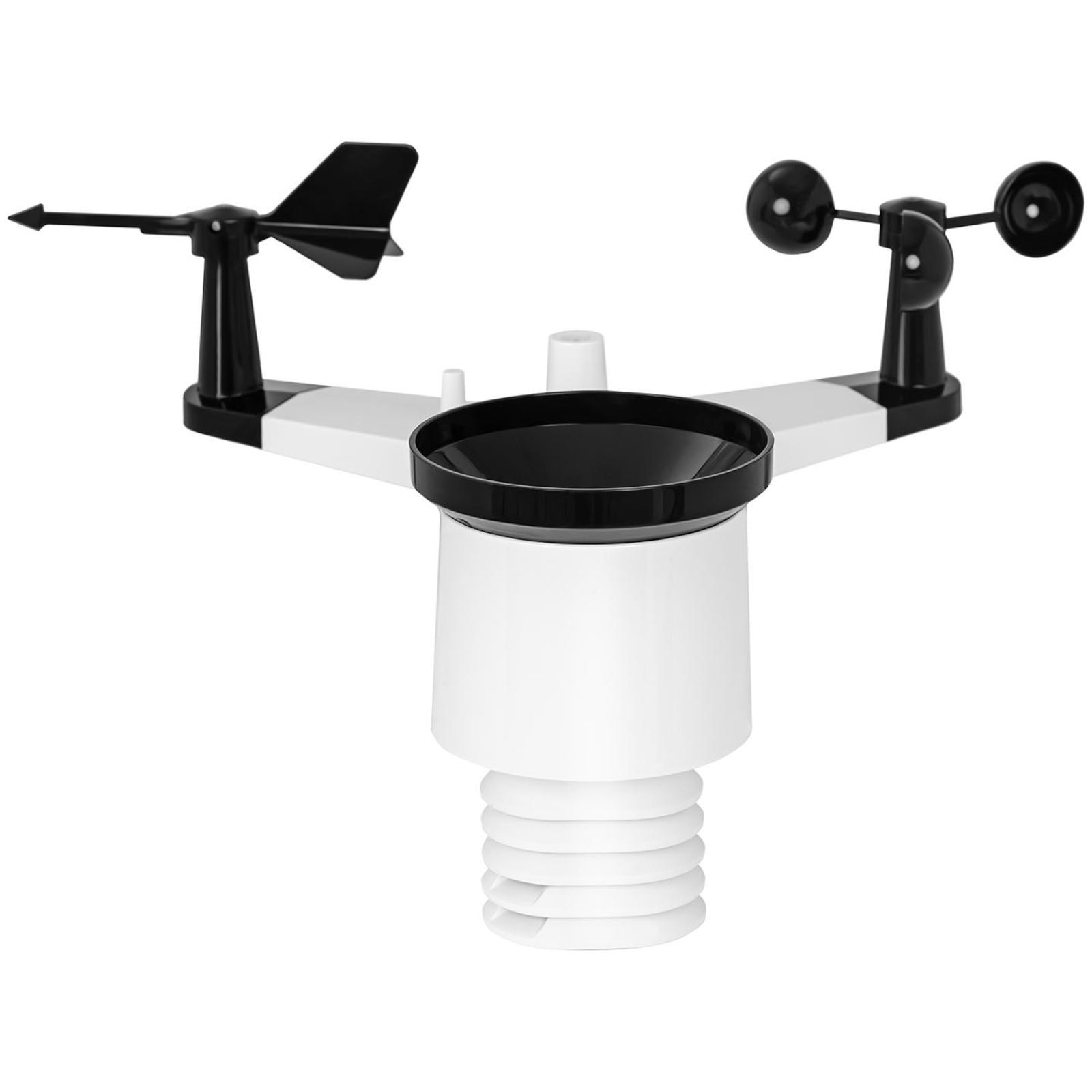 bezprzewodowa stacja meteorologiczna pogodowa solarna lcd wifi 100m