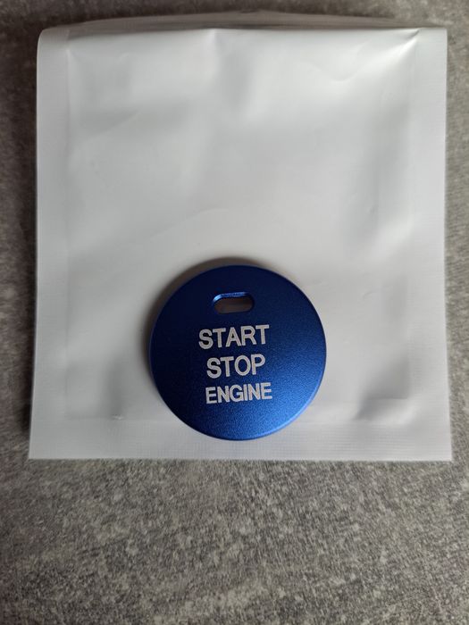 Ochronna Naklejka przycisku Start Stop