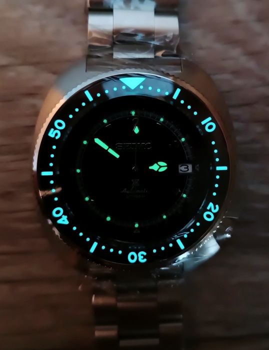 Годинник часы MOD Turtle Seiko з механізмом NH35 Seiko