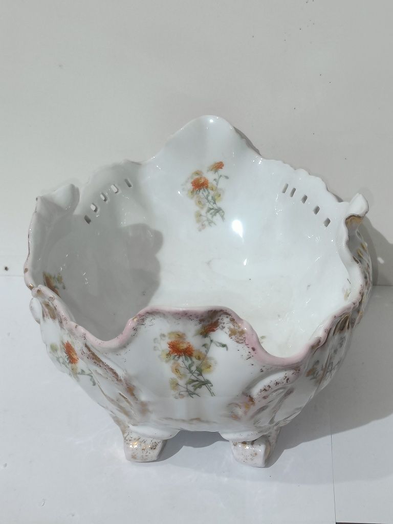 Dekoracyjna patera, misa Porcelanowa na owoce