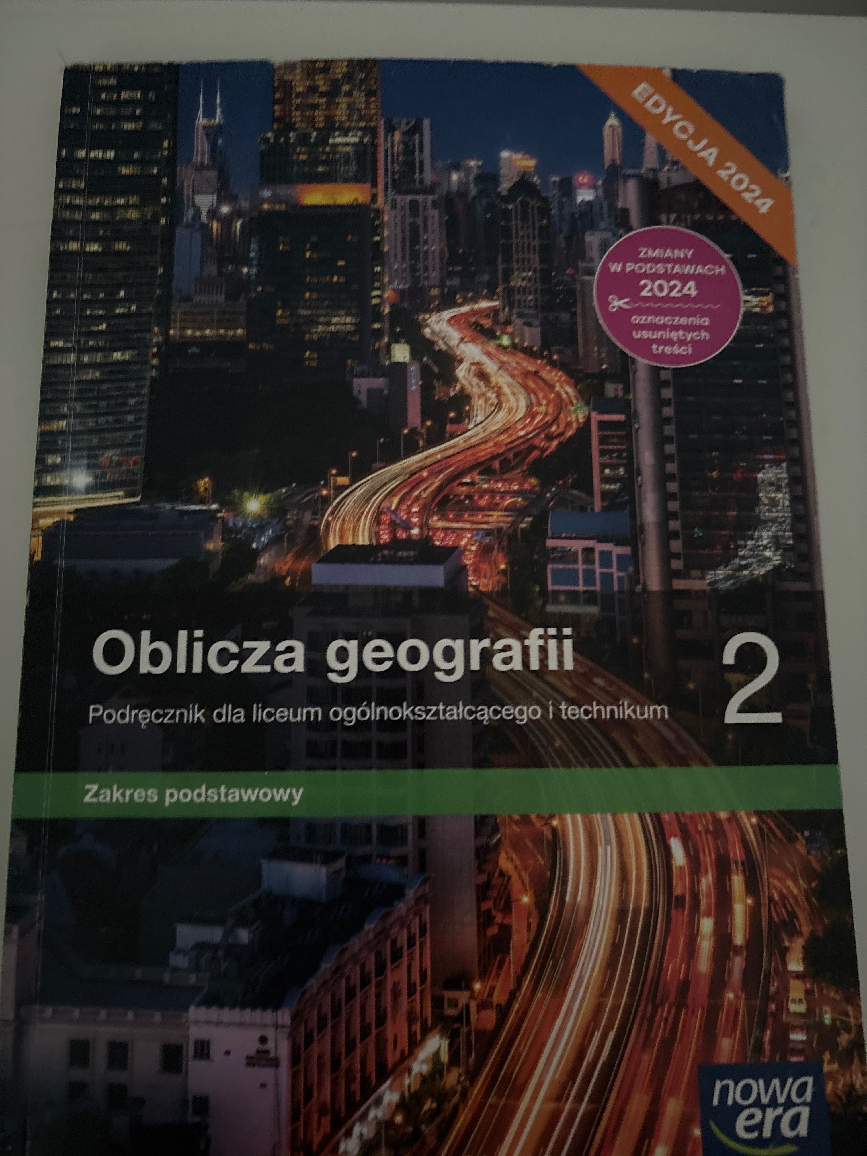 Podręcznik Oblicza geografii 2 zakres podstawowy