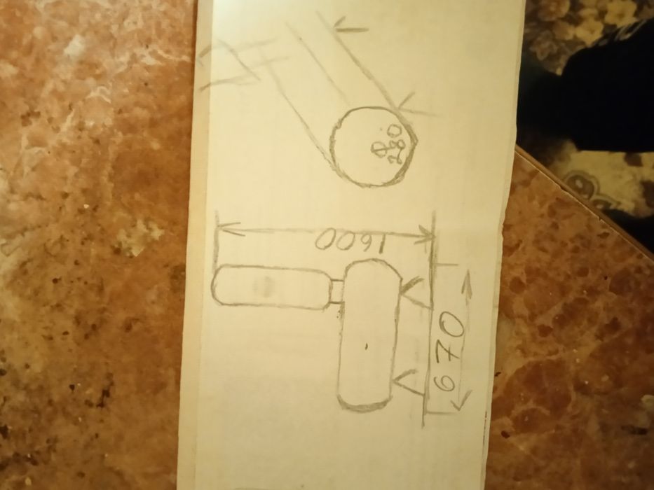 Буржуйка б/у толщина0.3