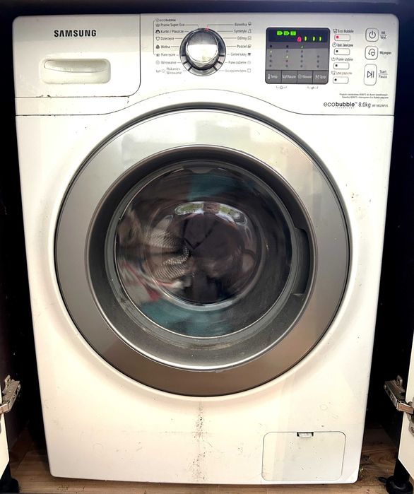 Pralka Samsung Eco Bubble WF1802WFVS 8Kg Bęben Diamond grzałka ceramic