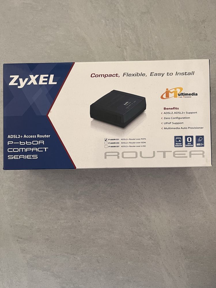 ZYXEL ADSL2+ Access Router modem P-660R-D1