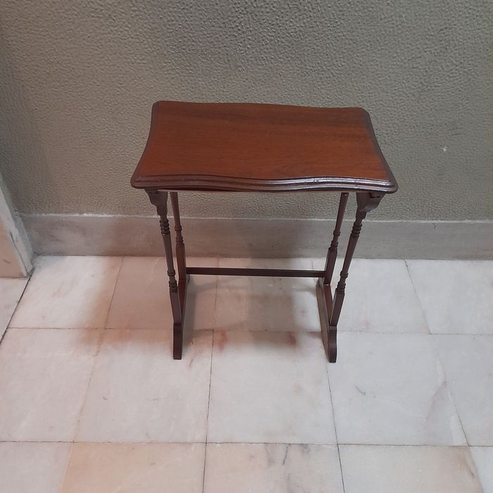 Mesa vintage decoração