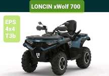 Loncin XWOLF 700 XWOLF 700 , 4X4 , Homologacja, raty 3% , dowóz , NOWY FABRYCZNIE