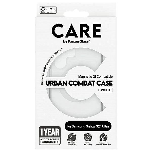 Etui CARE by PanzerGlass Flagship QI Case na SamsUng Galaxy S24 Ultra