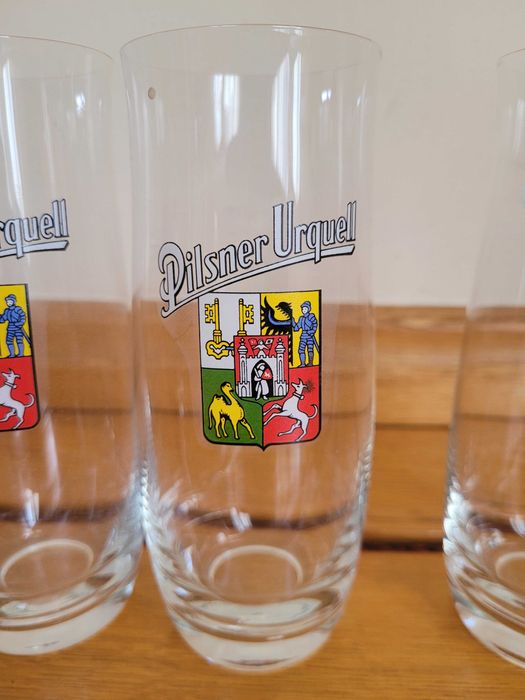 Pokale,szklanki do piwa-PilsnerUrquell 310ml-kpl 6sztuk nierozpakowany