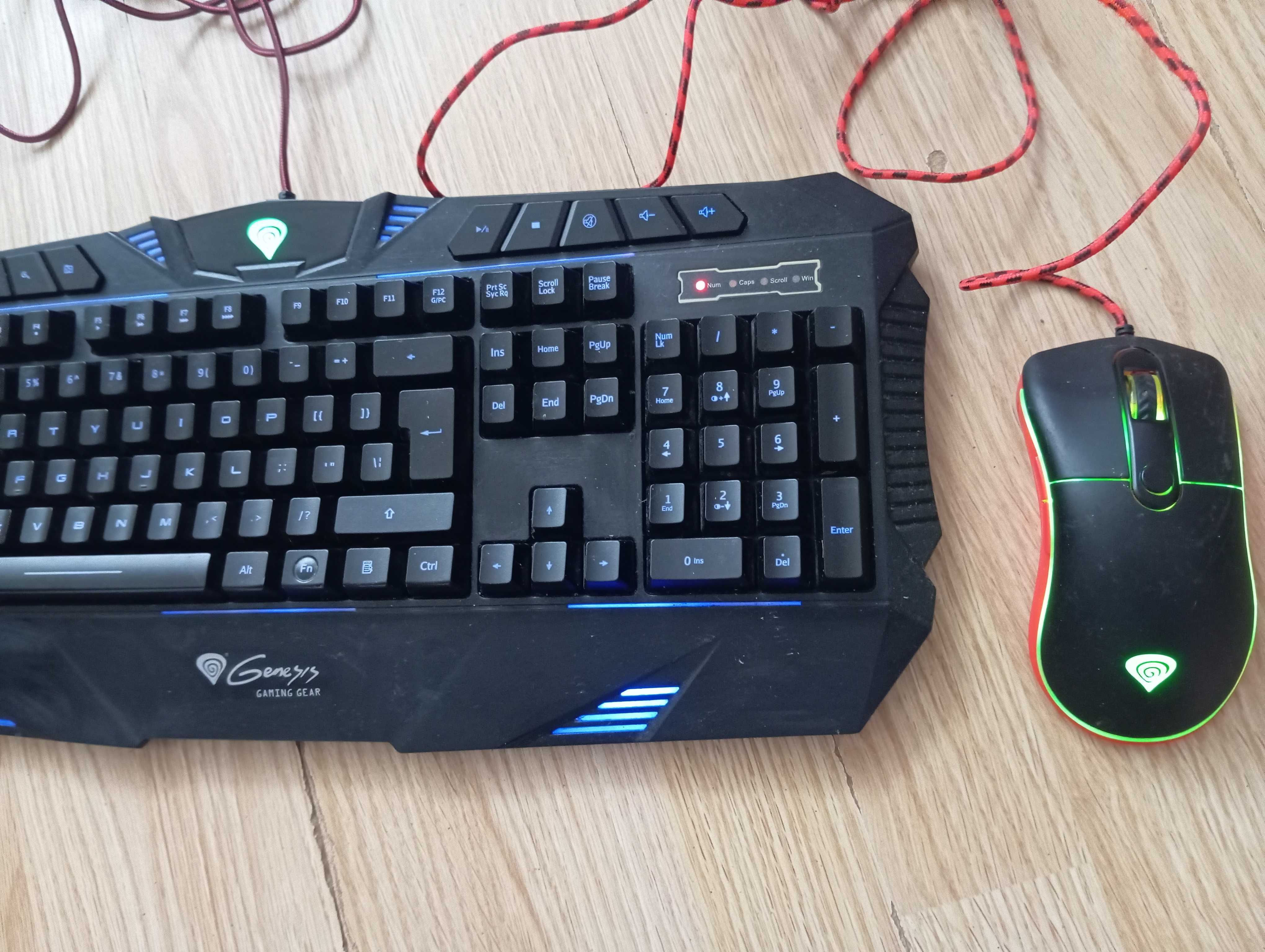 Klawiatura i mysz Genesis gratis monitor Philips
