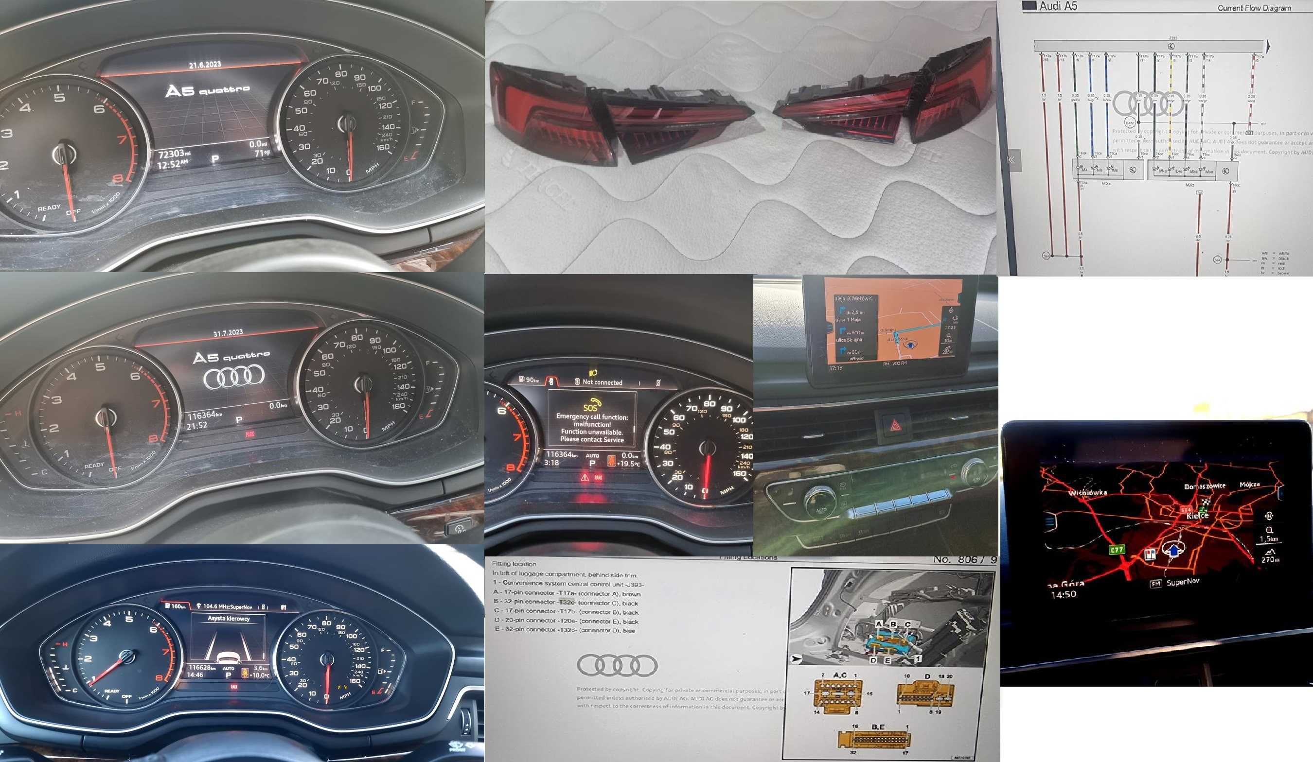 Konwersja na Europe grupa VAG Audi, VW, Skoda, Seat, Porsche, Lam, Ben