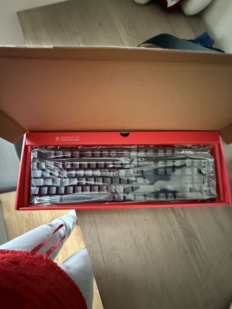 Teclado mecanico HP red switch