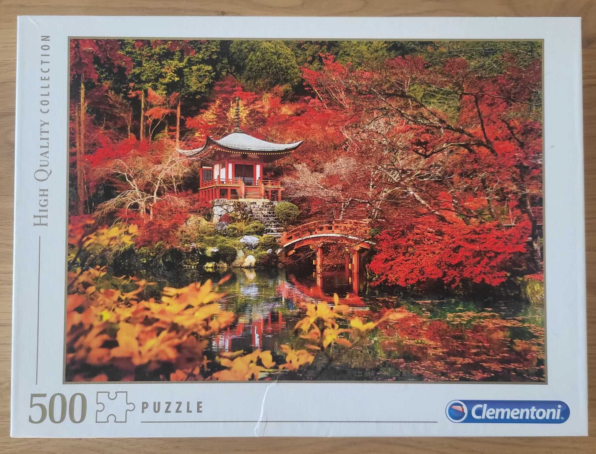 Puzzle Clementoni 500 piękny krajobraz, stan idealny