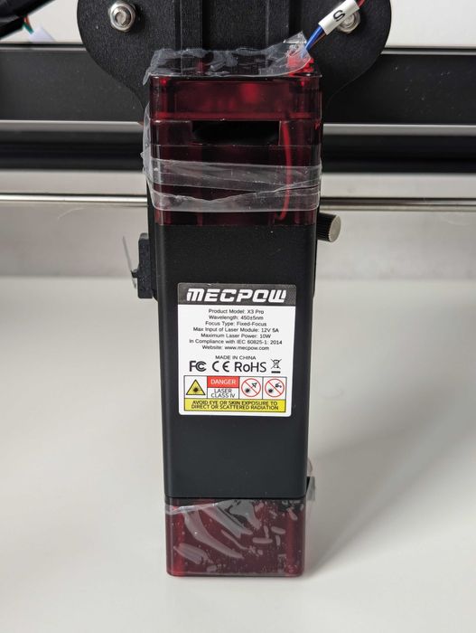 Máquina de Corte e Gravação a Laser | Mecpow X3 Pro 10W Assistencia Ar