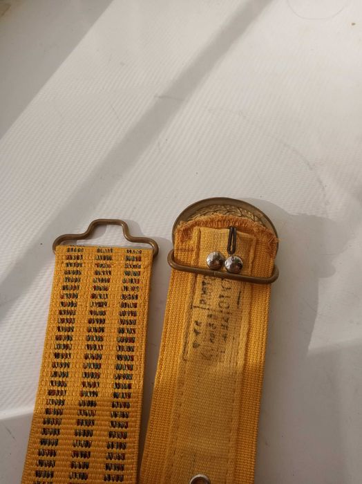 Военный ремень офицерский парадный